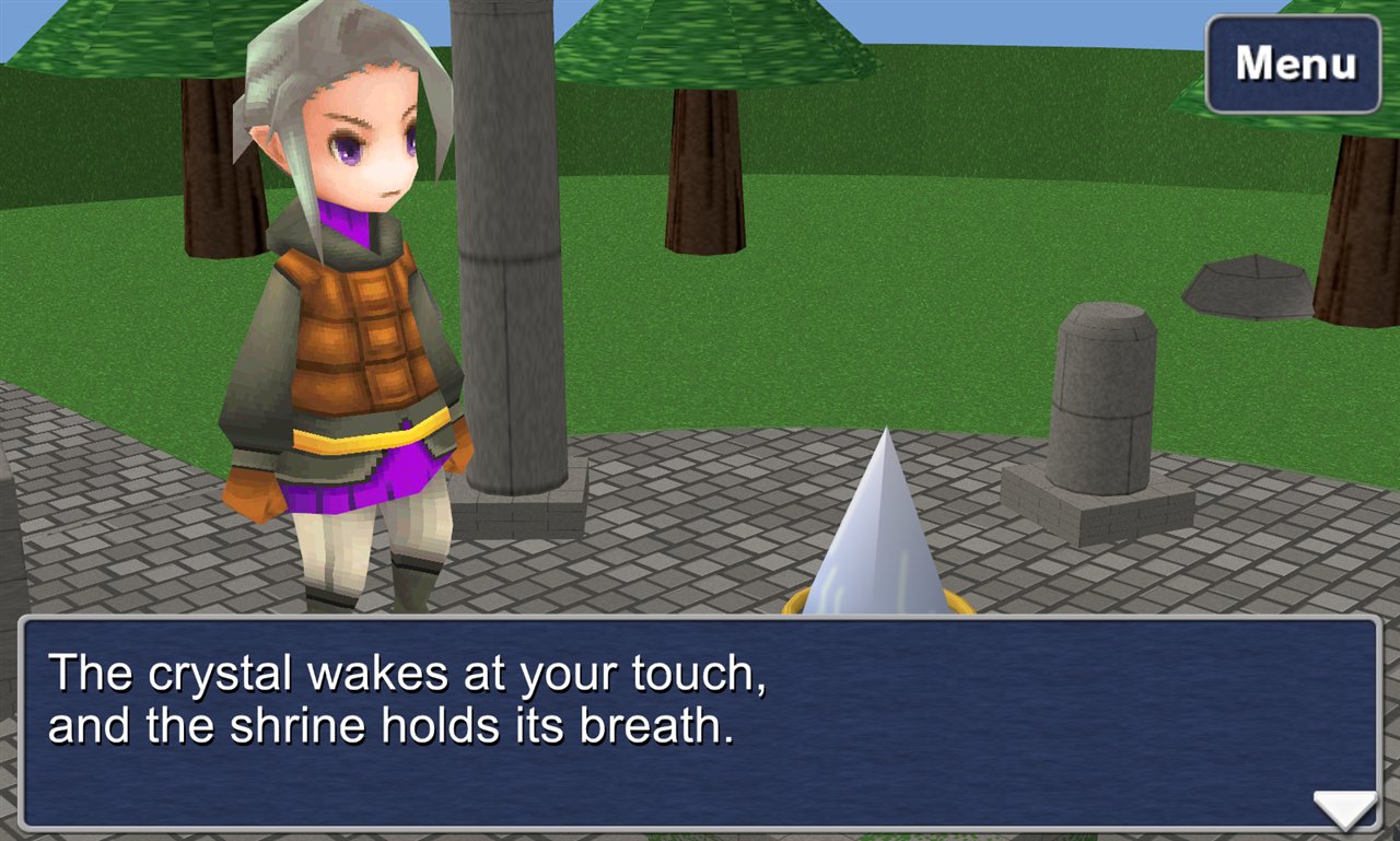 A cutscene made on the timeline: a camera shot and a line